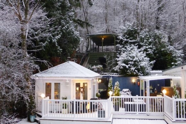 Longtail Lodge Romantic Log Cabin In The Lake District Sleeps 2